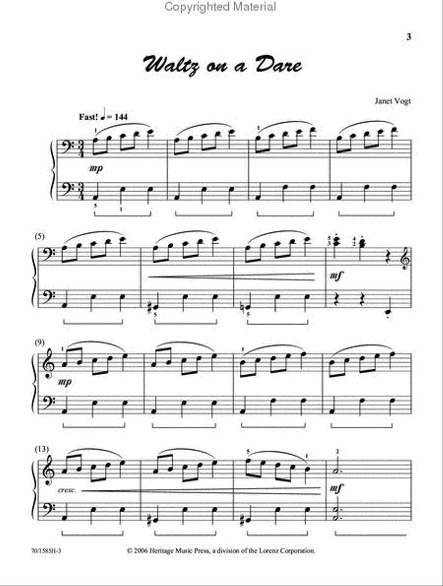 Fast Track Solos - Book 3, Early Intermediate Piano Solo scores gallery preview page 2