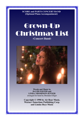 Grown-up Christmas List