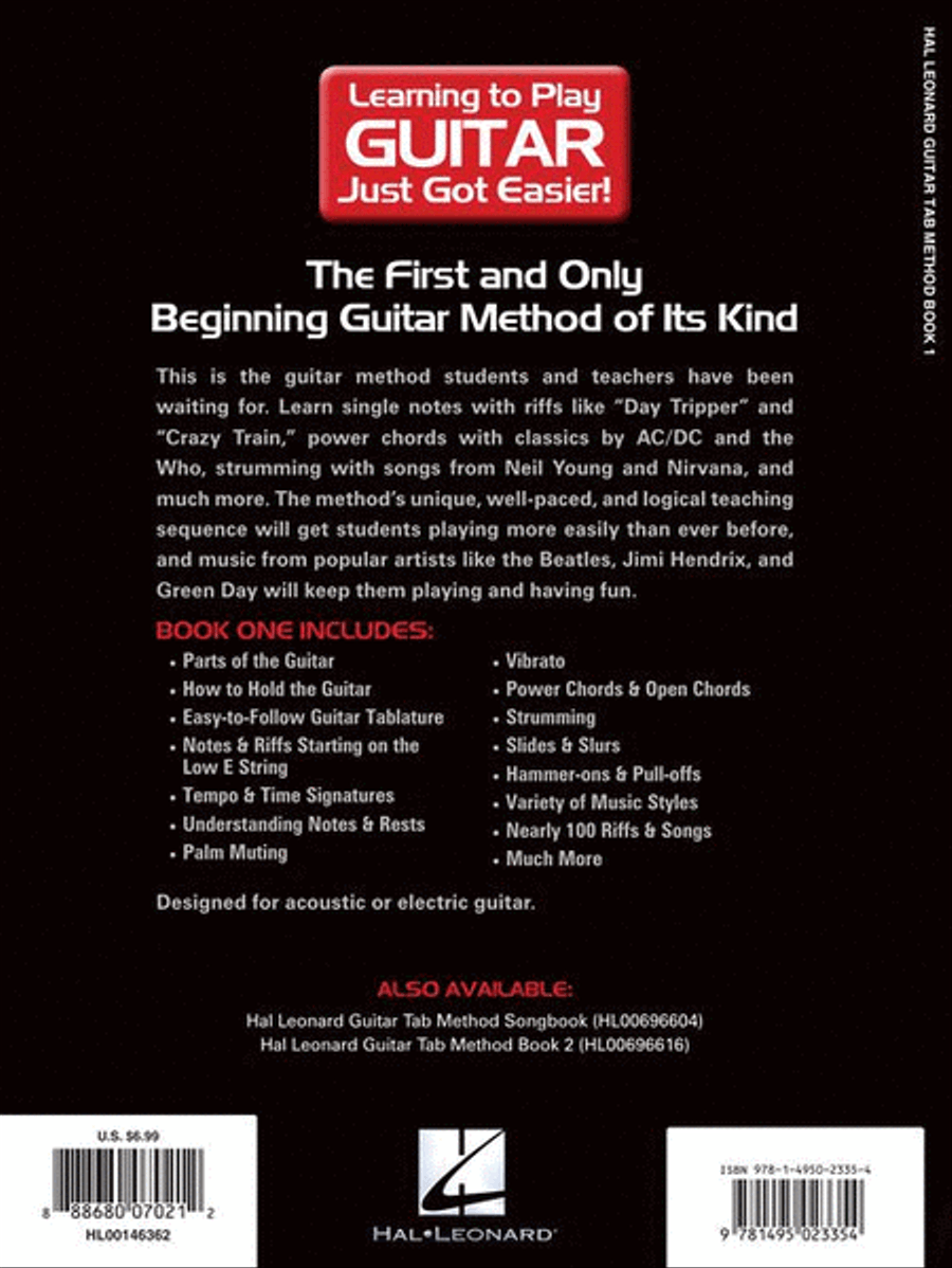 Hal Leonard Guitar Tab Method Guitar Tablature scores gallery preview page 8