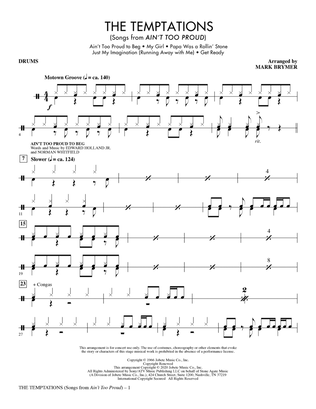 The Temptations (Songs from Ain't Too Proud) (arr. Mark Brymer) - Drums