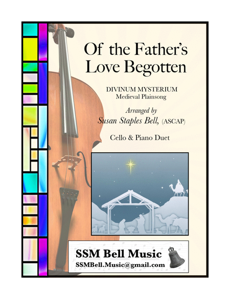 Of the Father's Love Begotten, Cello & Piano Duet image number null