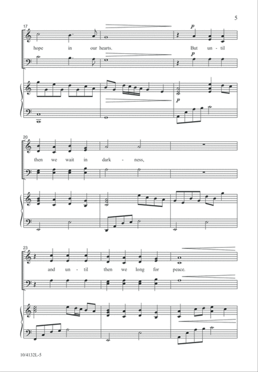 There Will Be Joy 4-Part scores gallery preview page 5