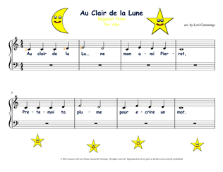 Book cover for Au Clair de la Lune