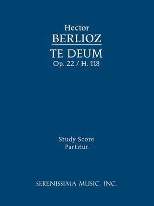 Book cover for Te Deum, H 118