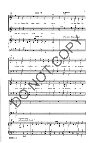 Hymn Concertato on "Old 100th" image number null