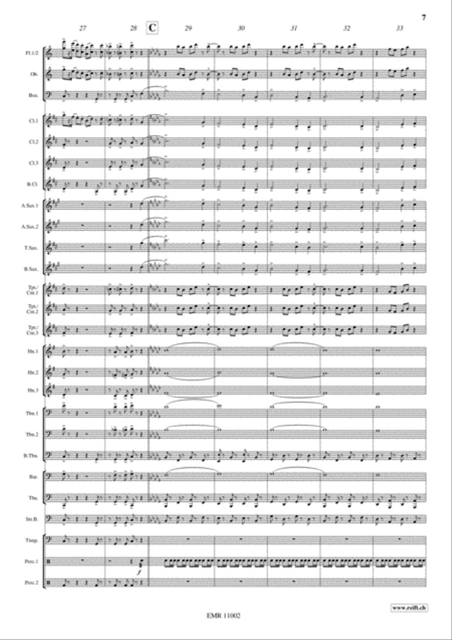 La Folie des Grandeurs La Folie des Grandeurs Concert Band scores gallery preview page 8