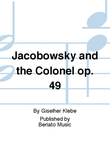 Jacobowsky and the Colonel op. 49