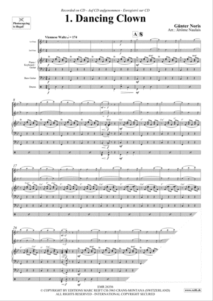 Let's Dance Volume 2 Flute Duet scores gallery preview page 3