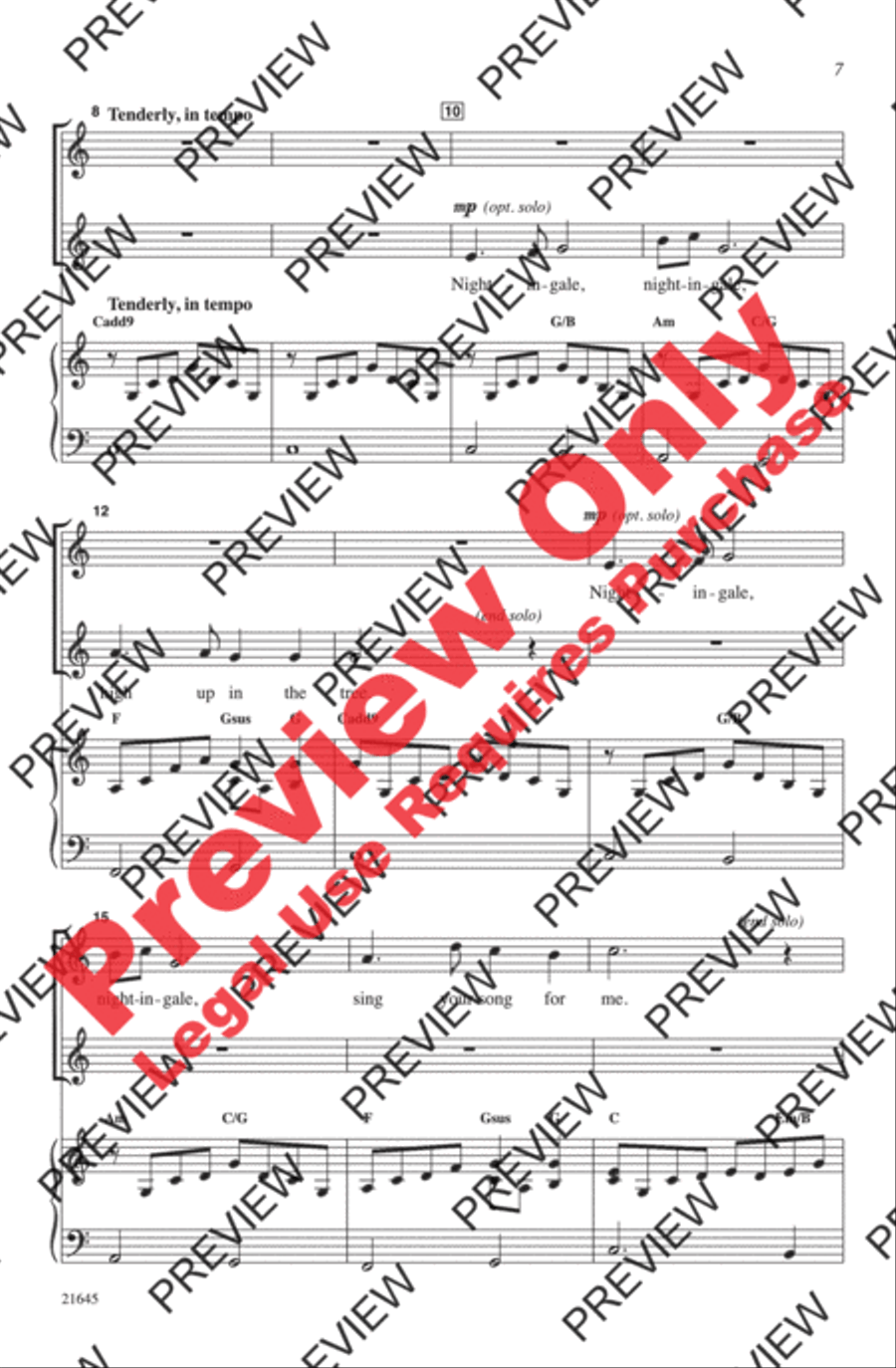 A Jazz Trio 2-Part scores gallery preview page 7