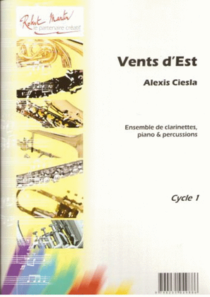 Book cover for Vents d'est clarinette