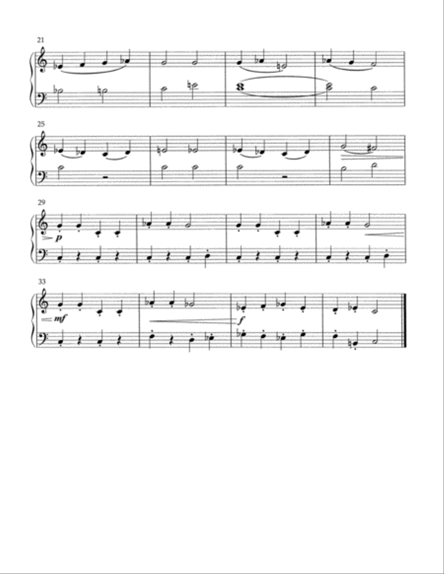 Malá Suita Malá Suita Easy Piano scores gallery preview page 2
