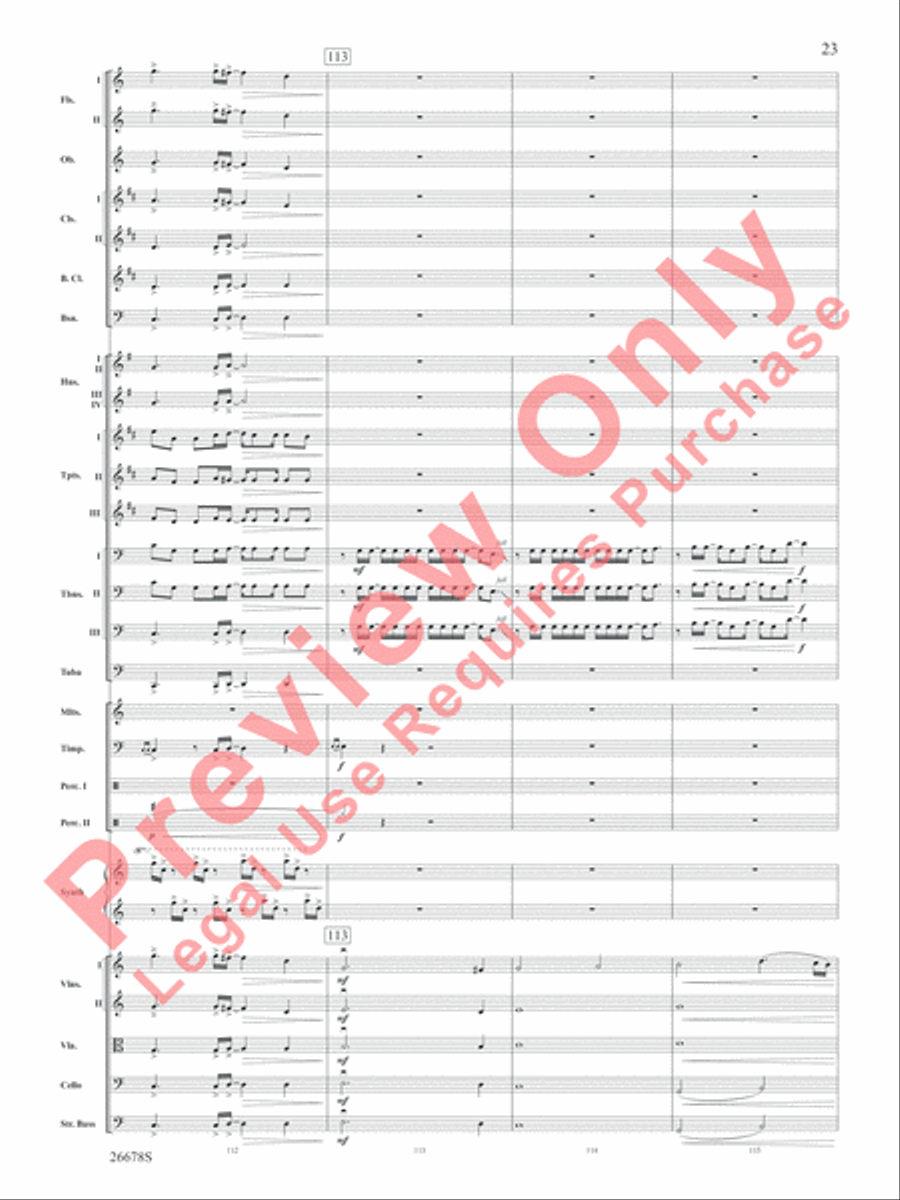 Suite from Video Games Live Full Orchestra scores gallery preview page 24