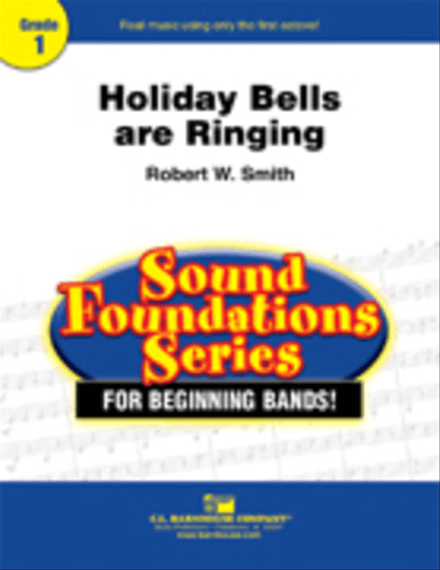 Holiday Bells Are Ringing Concert Band scores gallery preview page 1