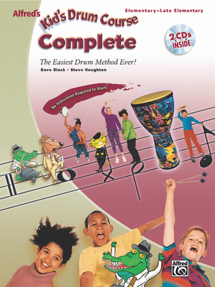 Book cover for Alfred's Kid's Drum Course Complete