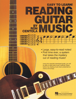 Book cover for Reading Guitar Music