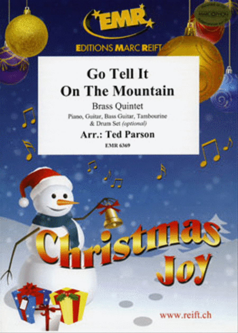 Go Tell It On The Mountain Brass Band scores gallery preview page 1