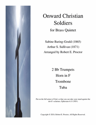 Book cover for Onward Christian Soldiers for Brass Quintet