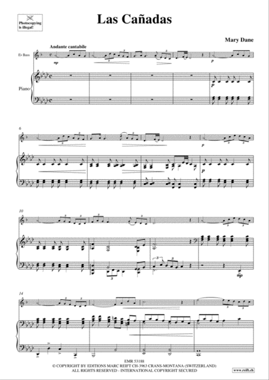 Las Canadas Las Canadas Piano Accompaniment scores gallery preview page 3