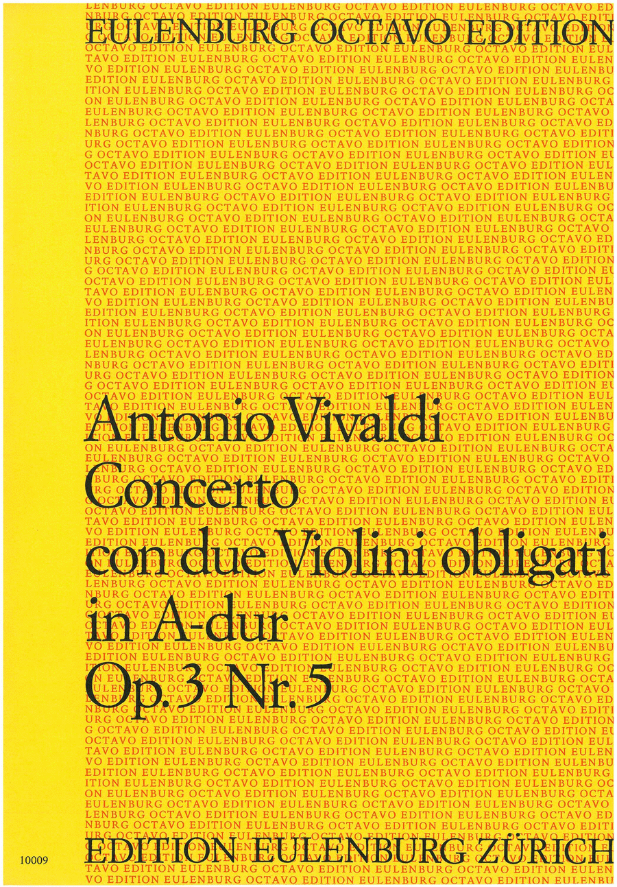 Concerto for 2 Violins in A Major