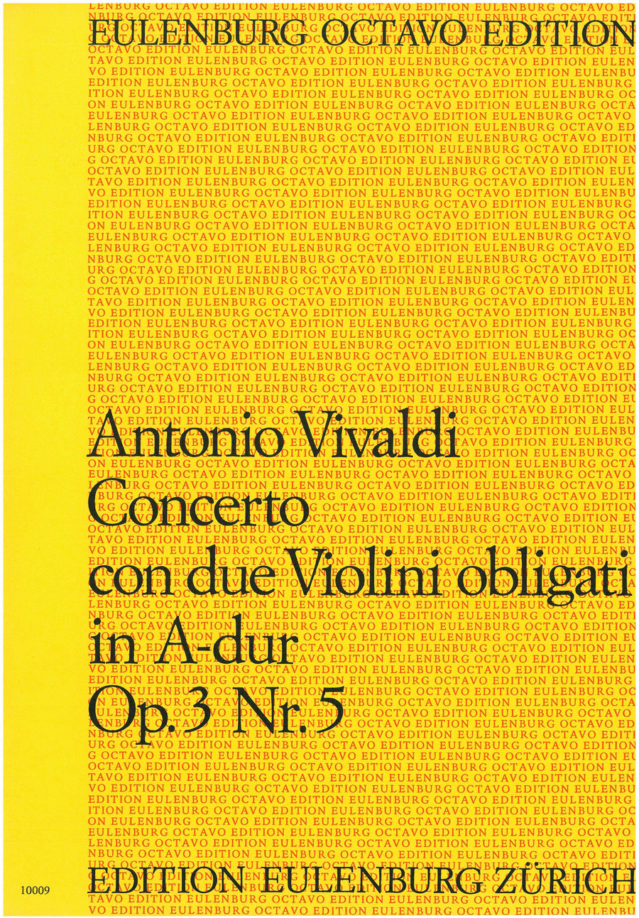 Concerto for 2 violins Violin scores gallery preview page 1