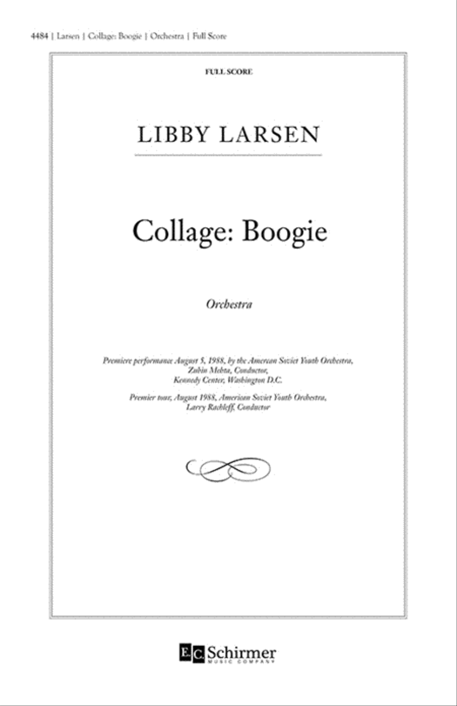 Collage: Boogie Full Orchestra scores gallery preview page 1