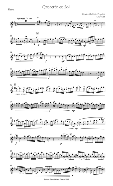 Concerto for flute & piano image number null