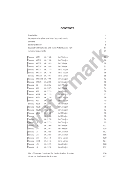 Domenico Scarlatti -- Ninety Sonatas in Three Volumes, Volume II
