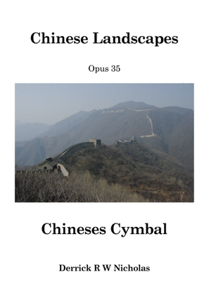 Chinese Landscapes - Chinese Cymbal