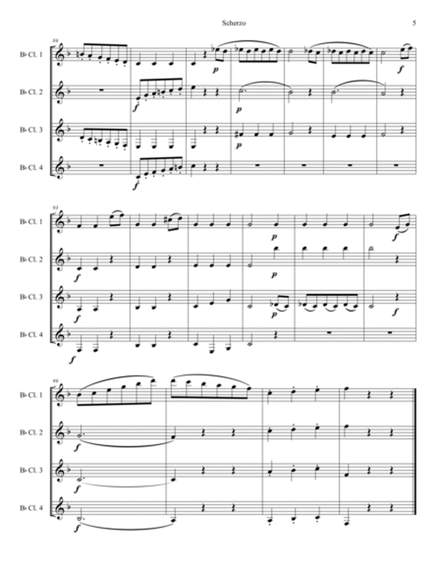 Scherzo from Quartet Hob. III: 38 image number null