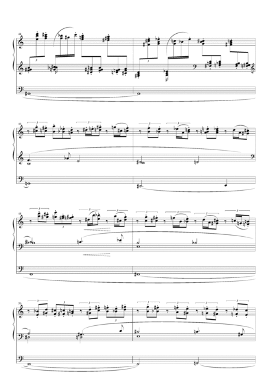 展技曲與賦格 Toccata and Fugue Organ Solo scores gallery preview page 6