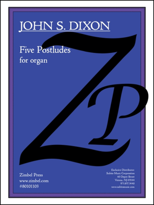 Book cover for Postludes, Five