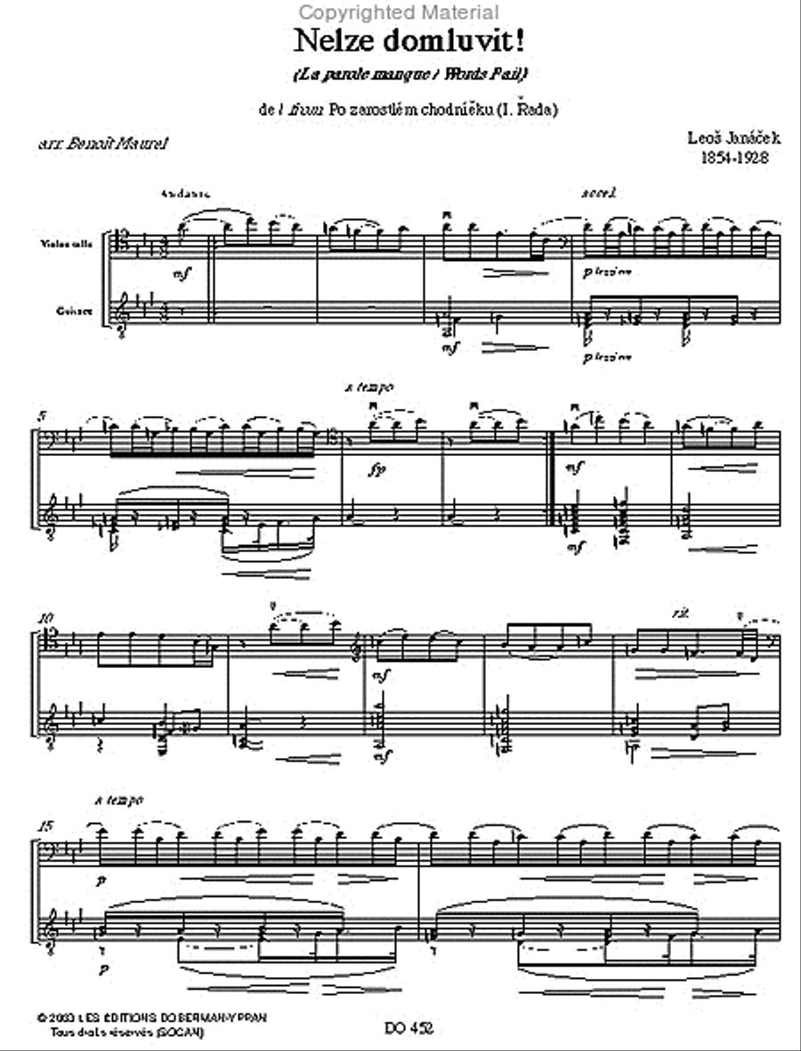 Trois pièces (cello / guit) Cello scores gallery preview page 2