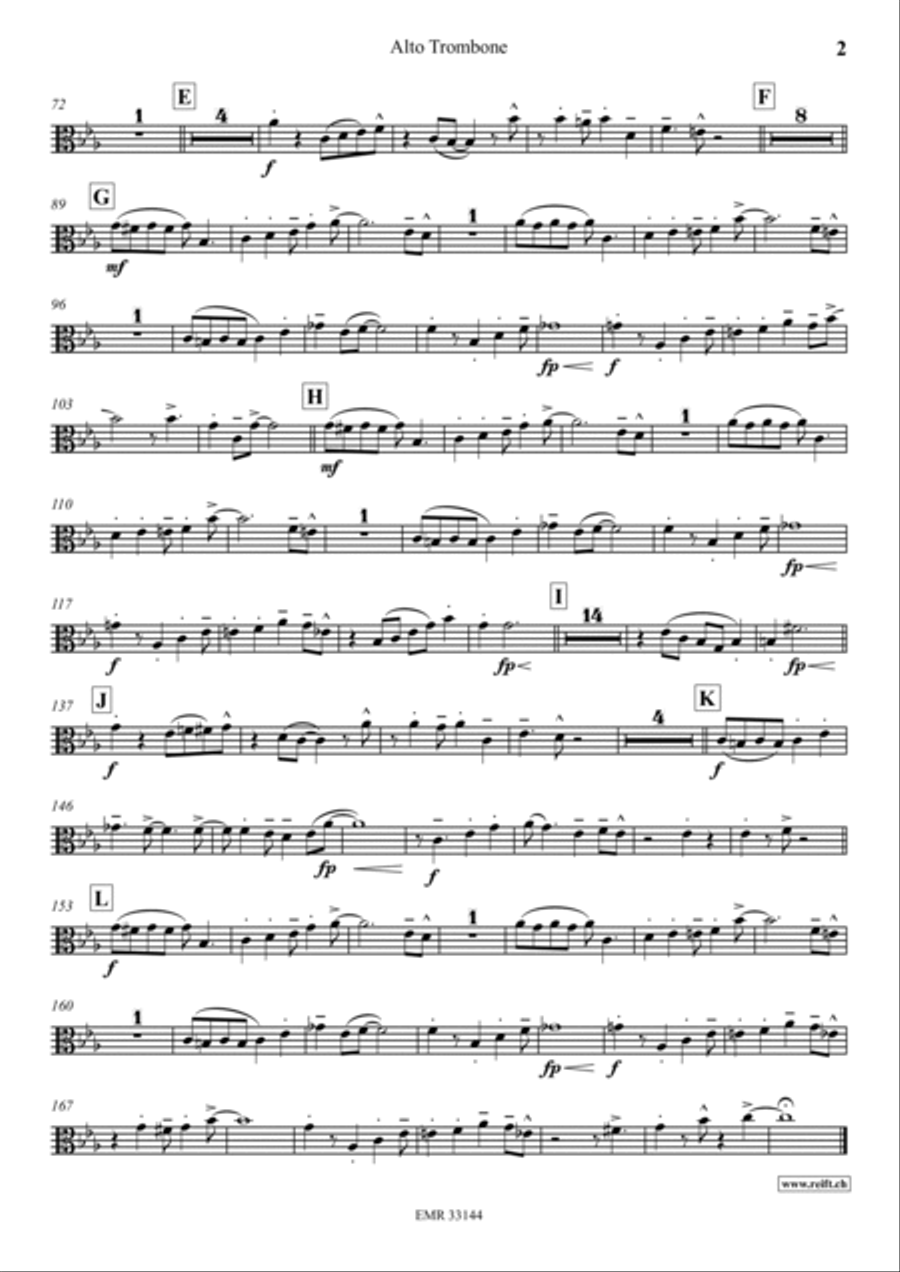Four Golden Bells Piano Accompaniment scores gallery preview page 3