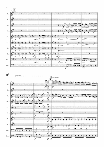 Tchaikovsky: Casse-Noisette (Nutcracker Suite) Mvt. IIa Marche (March) - wind dectet image number null