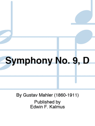 Book cover for Symphony No. 9 in D