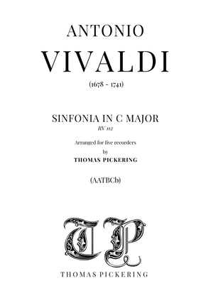 Book cover for Sinfonia in C major