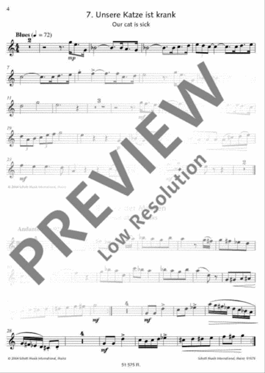 Flute Stories Flute Solo scores gallery preview page 21