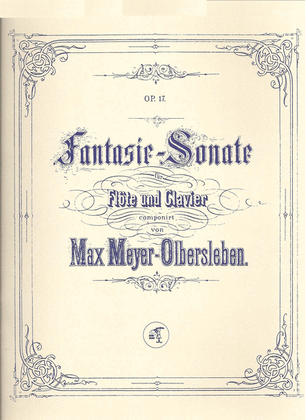 Book cover for Fantasie-Sonata