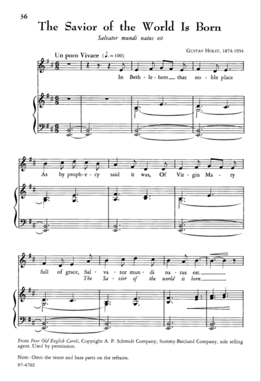 A Second Morning Star Choir Book 2-Part scores gallery preview page 14
