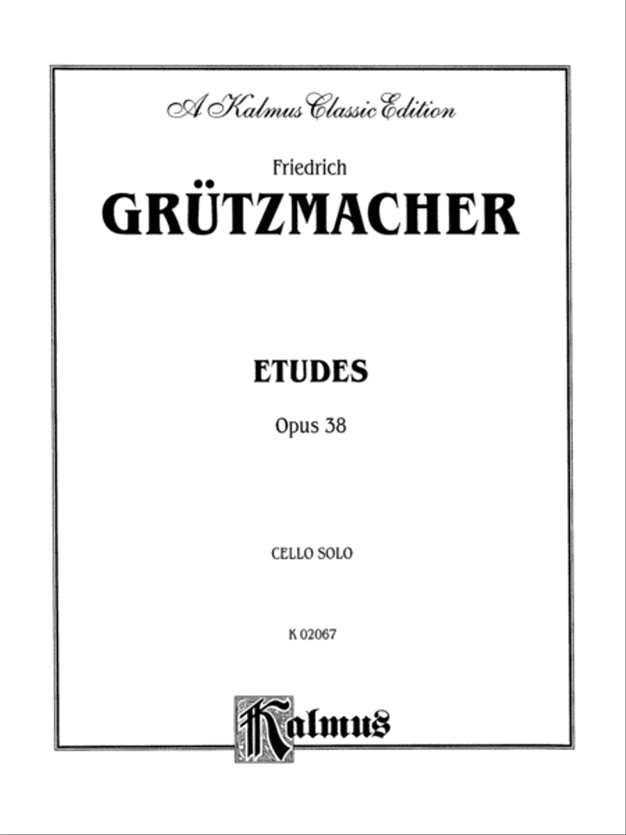 Etudes, Op. 38 Etudes, Op. 38 Cello scores gallery preview page 2