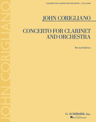 Book cover for Concerto for Clarinet and Orchestra