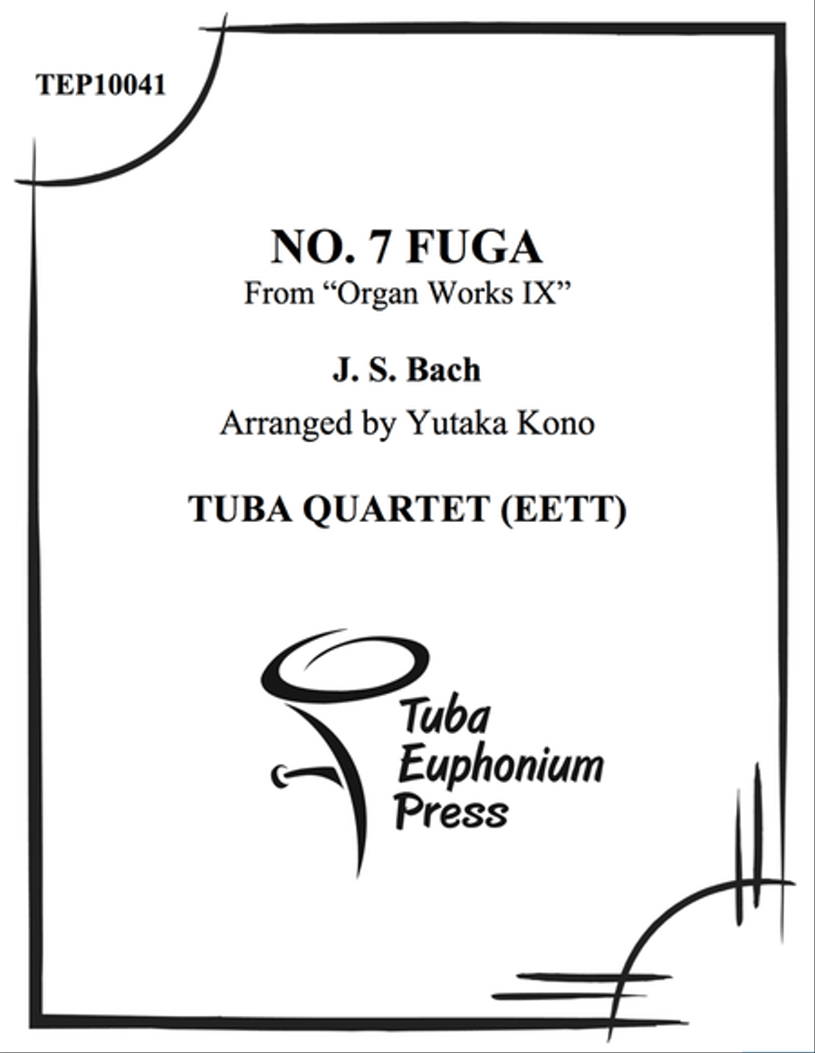 Fuga, from Organ Works IX EETT scores gallery preview page 1