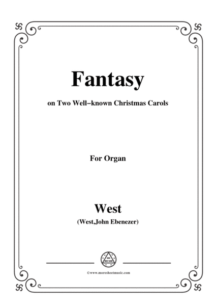 West-Fantasy on Two Well-known Christmas Carols,for Organ image number null
