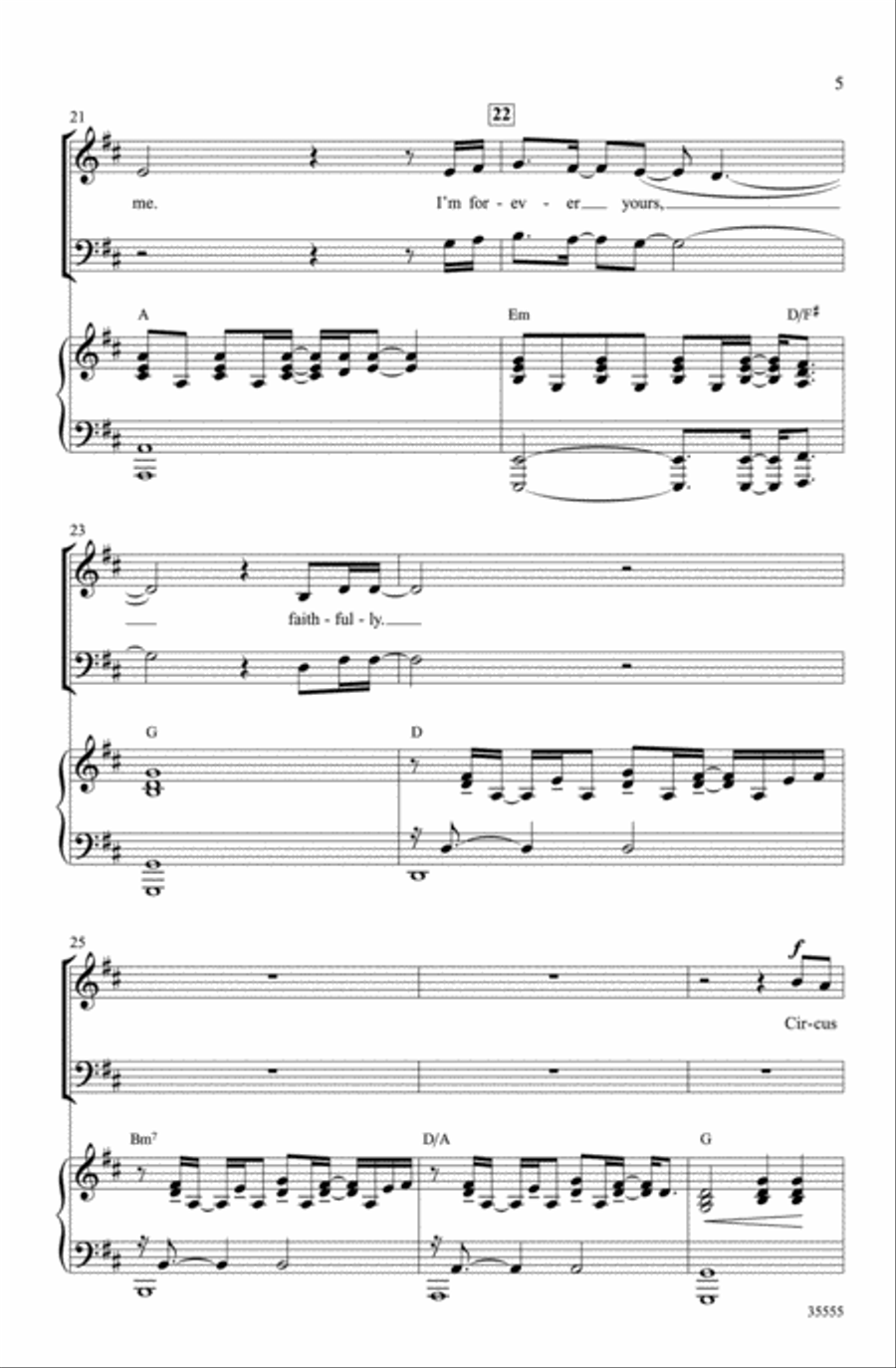 Faithfully Faithfully Choir scores gallery preview page 4