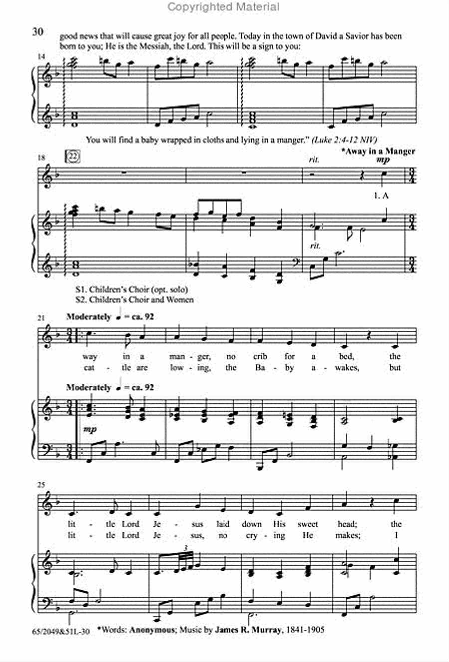 What Sweeter Music - SATB Score with Performance CD 4-Part scores gallery preview page 10