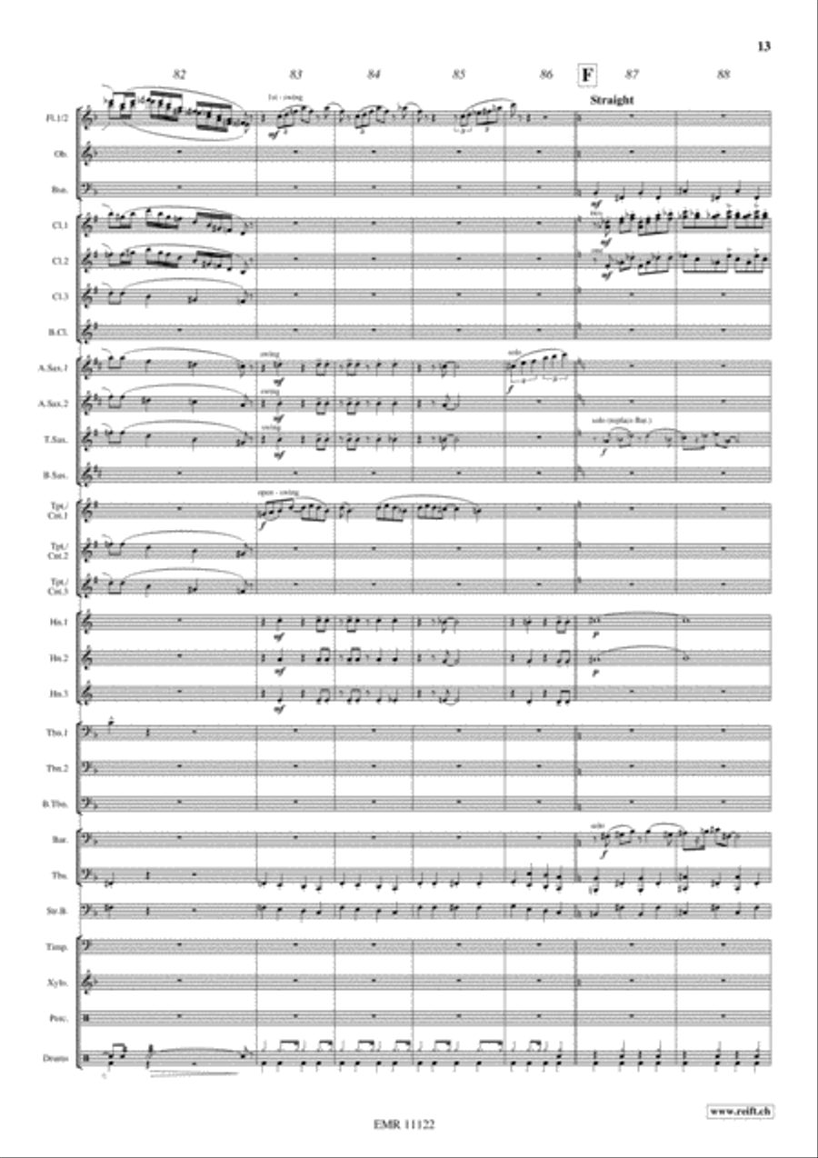 Tom And Jerry Concert Band scores gallery preview page 14
