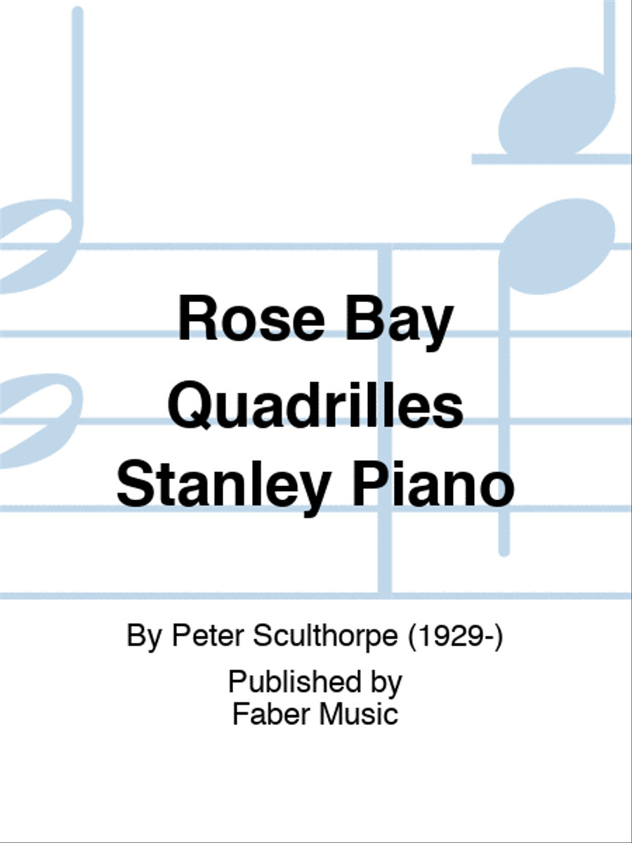 Rose Bay Quadrilles Stanley Piano Piano Solo scores gallery preview page 1