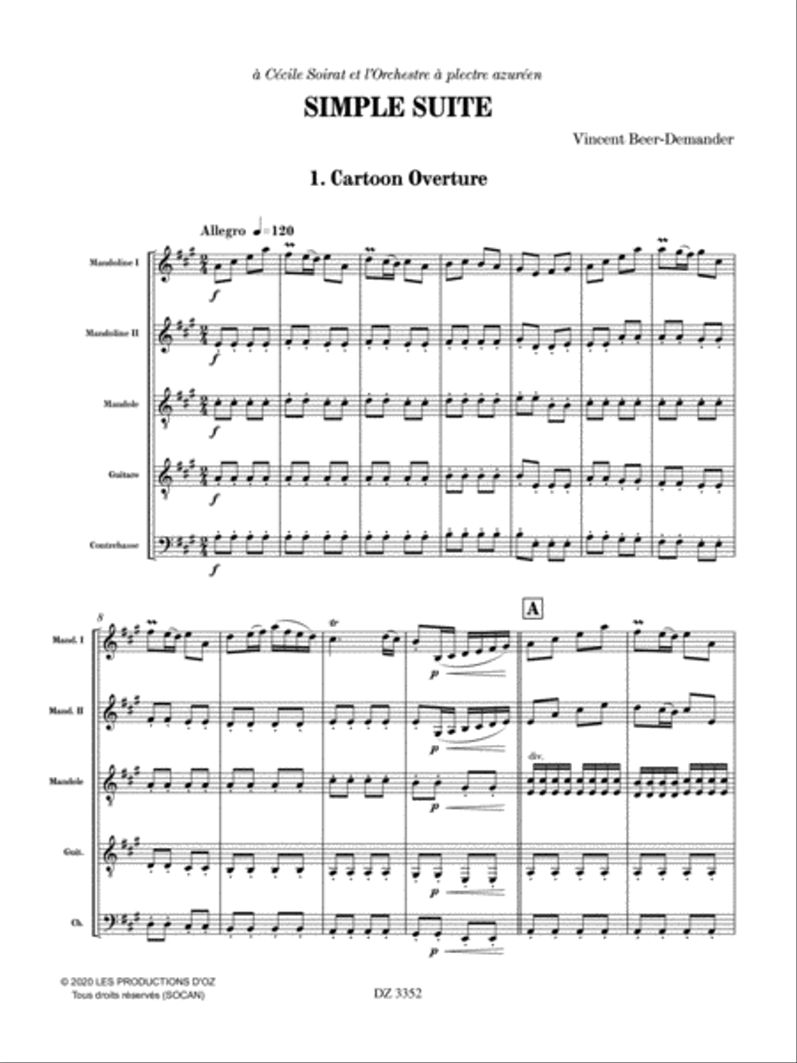 Simple Suite Orchestra scores gallery preview page 3