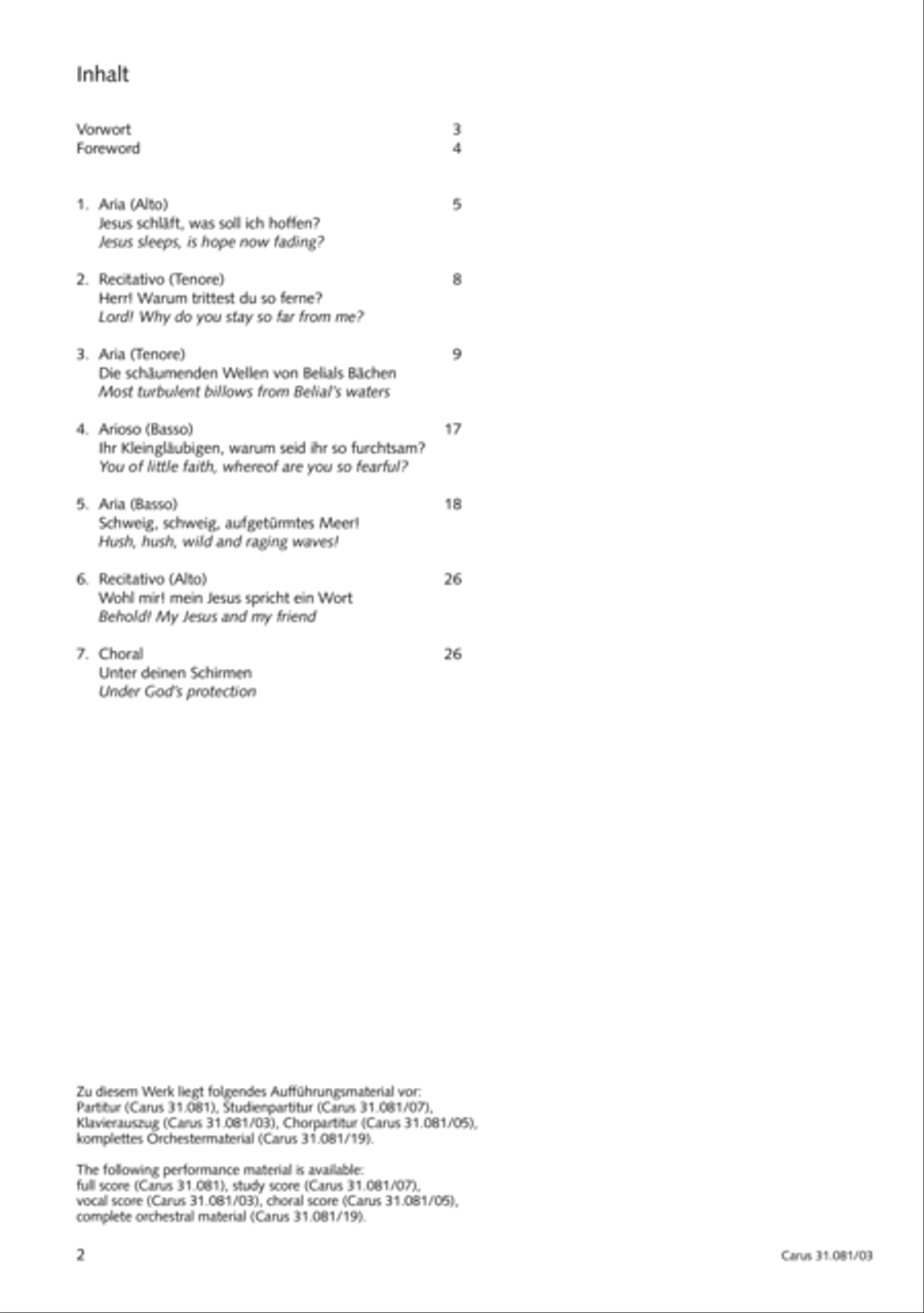 Jesus sleeps, is hope now fading (Jesus schlaft, was soll ich hoffen) ATB scores gallery preview page 3