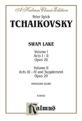 Book cover for Swan Lake, Op. 20, Complete Ballet